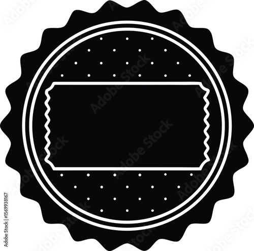 ration stamp on white background.eps