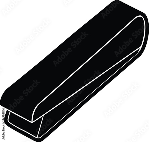 single staple on white background.eps