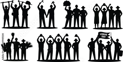 Labor Day Silhouettes