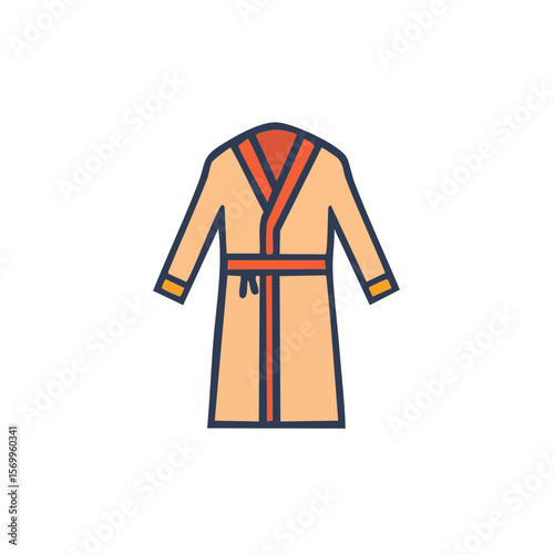 Robe Icon Isolated on a Transparent Background