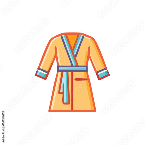 Robe Icon Isolated on a Transparent Background