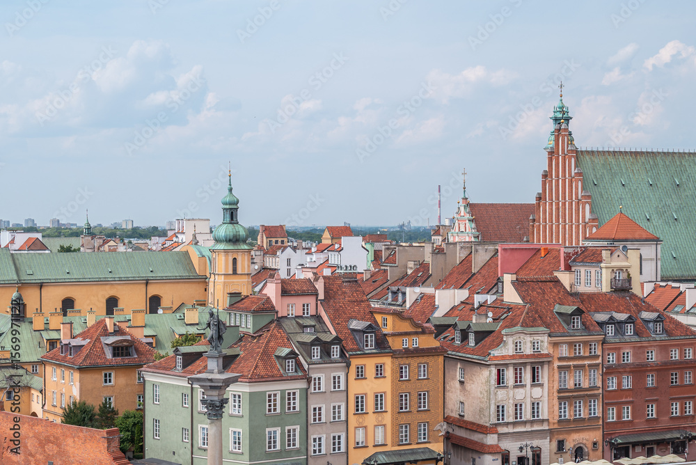 Obraz premium Warsaw, Poland - June 18 2025 