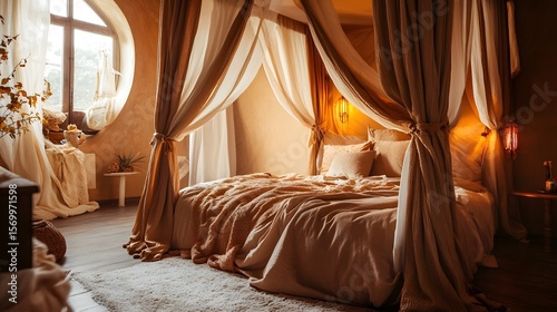Luxury canopy bed design ideas for bedroom interior decor and home improvement project inspiration guide