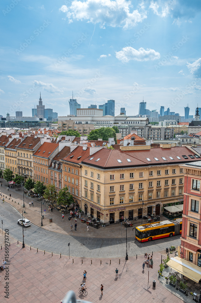 Obraz premium Warsaw, Poland - June 18 2025