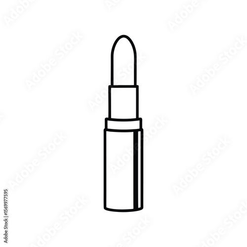 lipstick line art