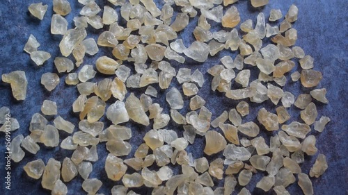 Raw whole dried Tragacanth gum