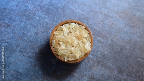 Raw whole dried Tragacanth gum