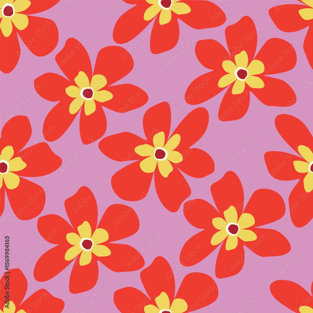 Obraz premium seamless floral pattern