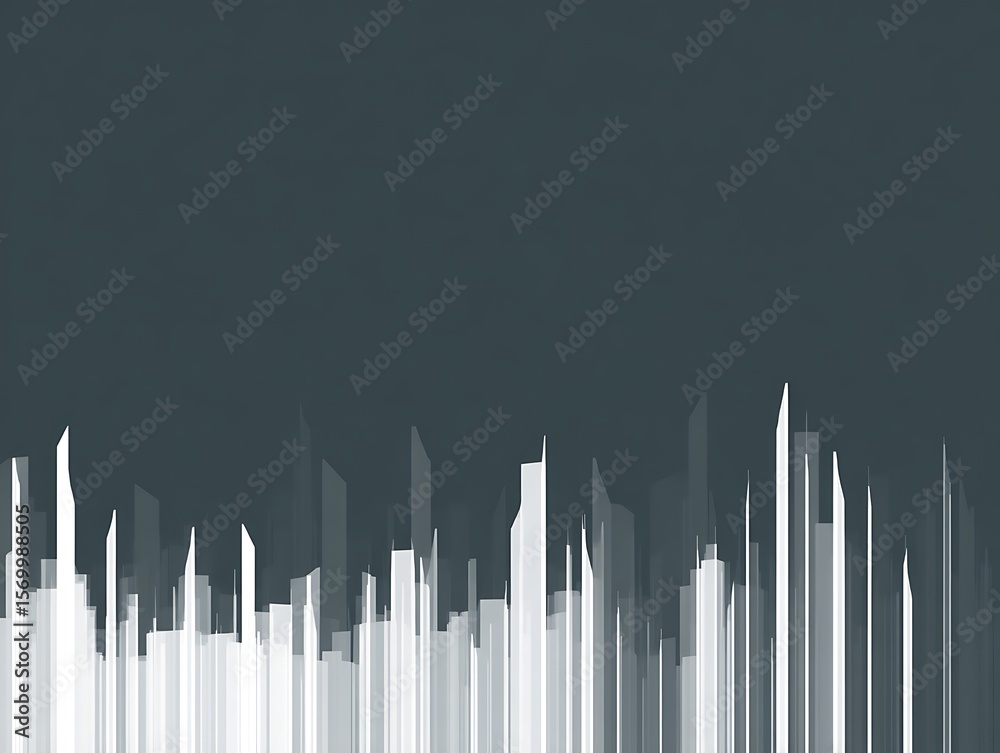 Obraz premium Abstract cityscape graphic design.