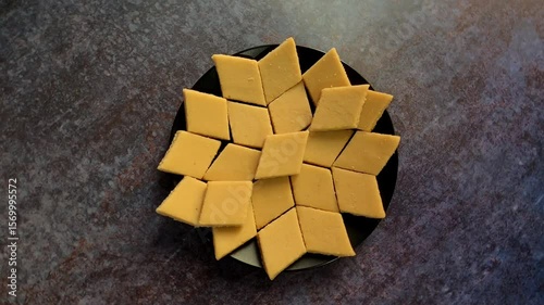 Kaju katli Indian traditional sweet