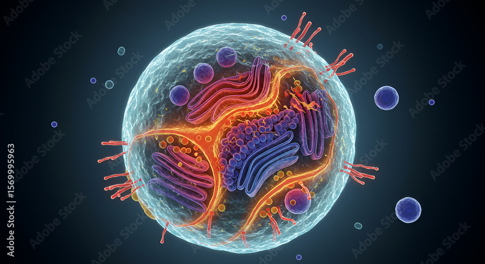 Fototapeta premium Effect of temperature stress on transfer cell function in plants