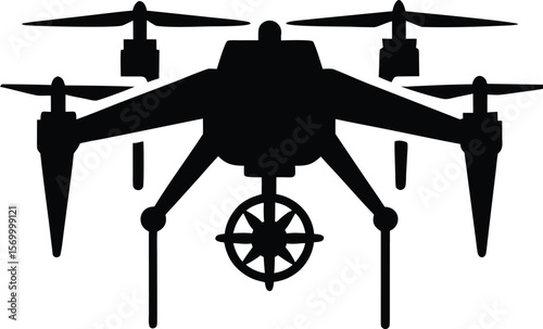 Quadrotor Drone with Targeting System for Aerial Surveillance and Reconnaissance new 2025 trendy