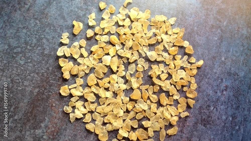 Raw whole dried Tragacanth gum
