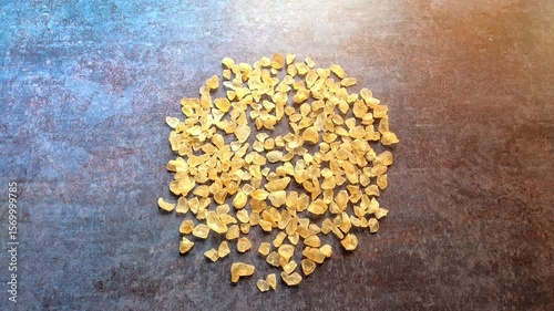 Raw whole dried Tragacanth gum