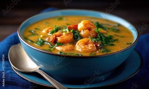 Tacaca with shrimp served in pará