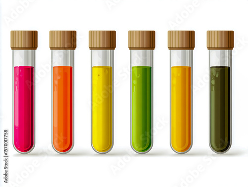 A colorful set of art paint brushes and drawing tools