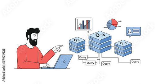 Visualizing data flows and analyzing information systems through interactive dashboards for business intelligence professionals