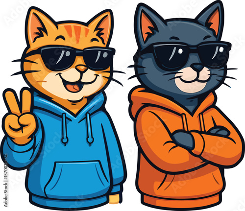 Web "Cool and Creative Cartoon Vector Collection – Fun Animals, Skulls, and Urban Characters"

