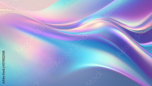 blue and violet holographic gradient iridescent gradient on light background pastel soft pearlescent pattern in aesthetic style