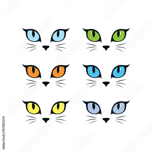 Cat Eyes Vector 