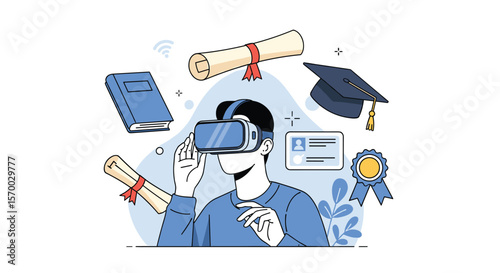Virtual reality enhanced immersive educational experiences driving future learning innovations and skill development