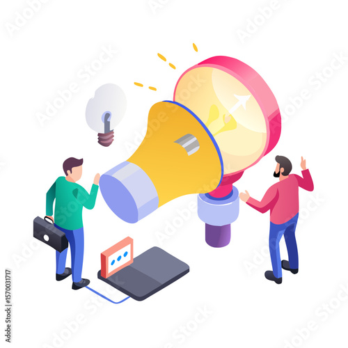 Amplifying Ideas Innovative Marketing  Business Growth Visual