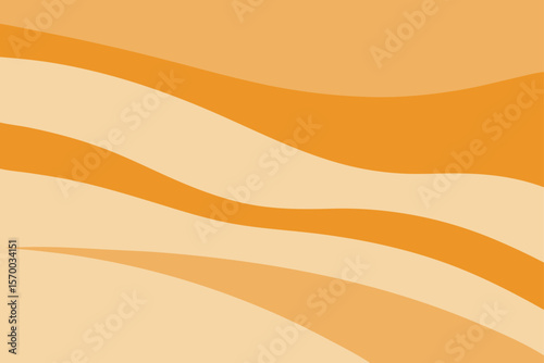 Abstract Sand Waves Under Natural Sunlight