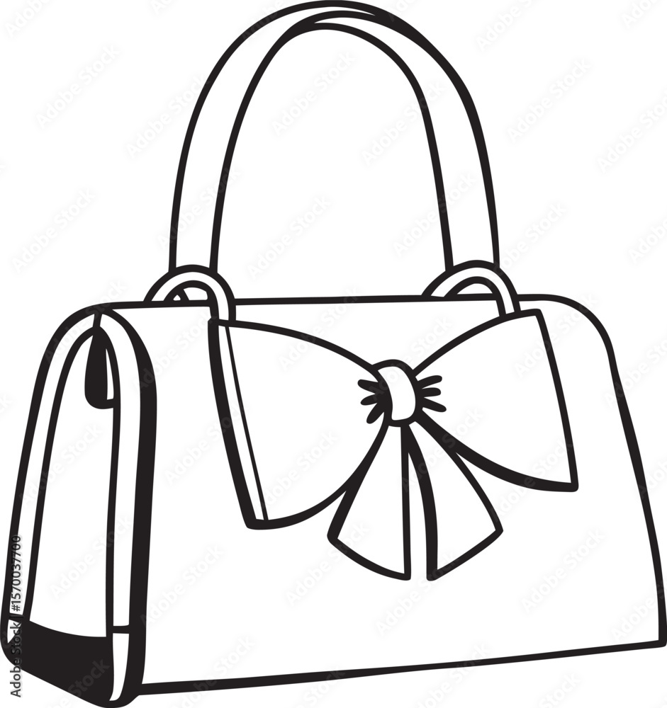 vector illustration of handbag vector illustration of handbag