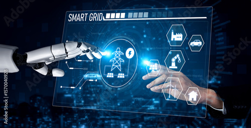 AI optimizes smart grid infrastructure by integrating renewable energy, managing distribution, and enabling intelligent demand response for sustainable power systems Vouch