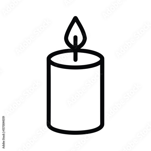 outlined-candle-icon-vector-include-after-on-white.eps