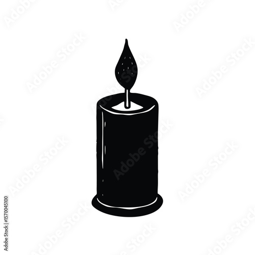 hand-drawn-candle-icon-sketch-include-after-on-whi.eps