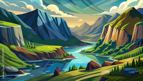 Gros Morne National Park, Newfoundland – Deep valleys, ancient cliffs, and mirror-like lakes tell stories of prehistoric nature untouched by time.