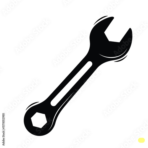wrench isolated on white background