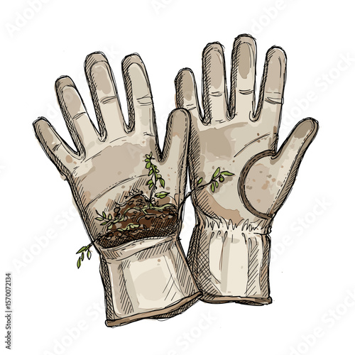 hand in glove