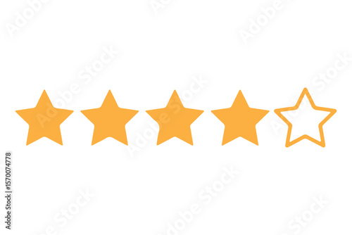 Four star rating