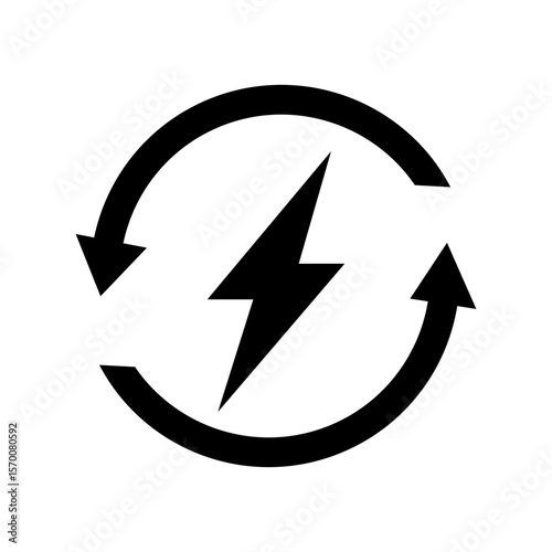 Free Download Battery charge icon vector. indicator battery illustration symbol. accumulator logo. - GFXLoad