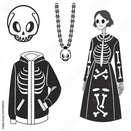 skeleton of a skeleton