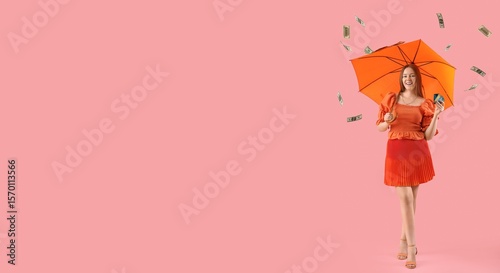 Young woman with credit car...
