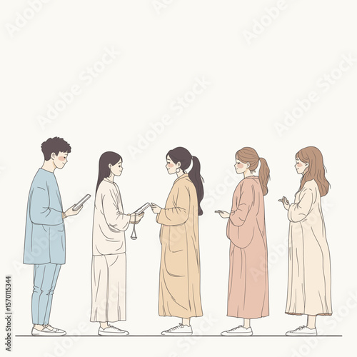 Social Interaction Among Friends
