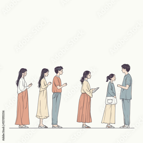 Social Interaction Among Friends