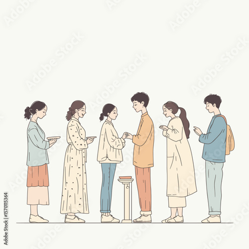 Social Interaction Among Friends