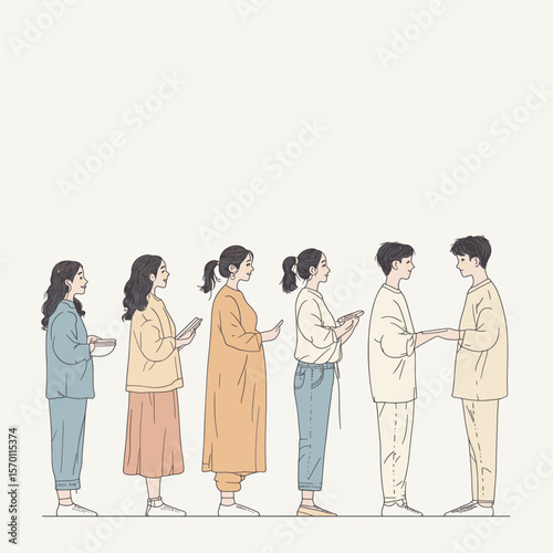 Social Interaction Among Friends