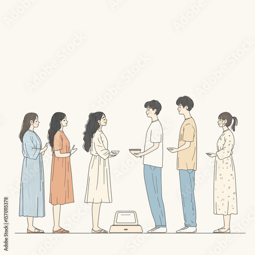 Social Interaction Among Friends