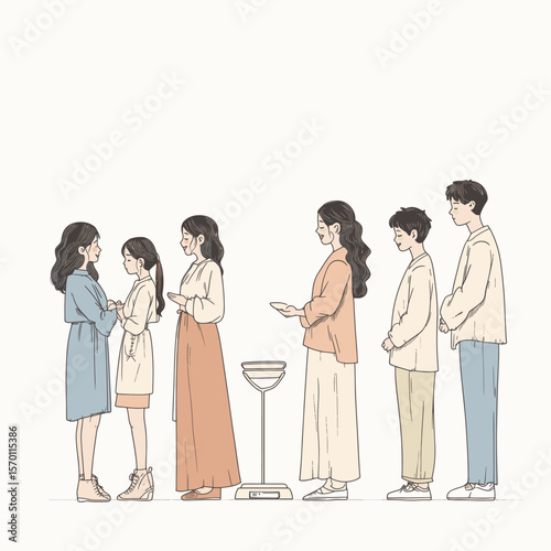 Social Interaction Among Friends