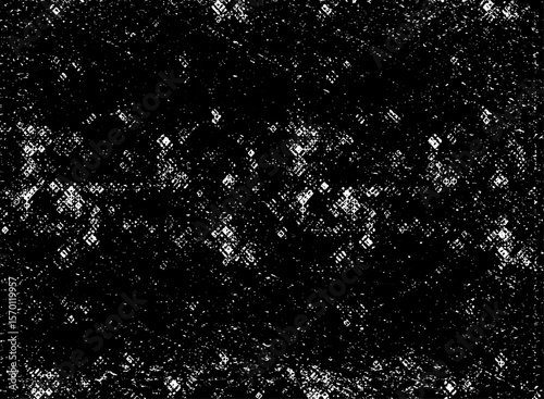 
Black and white abstract grunge texture with a scattered, distressed pattern, perfect for overlays, backgrounds, or a gritty, modern design aesthetic
