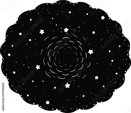 nebula on white background.eps