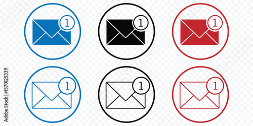 Mail icon. Mail envelop icon . Mail icon. Email sign. Envelope vector set. Send message sign. Received message. Speed delivery symbol. eps 10