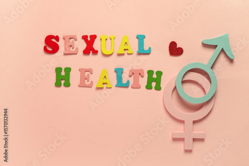 Colorful letters with text ...