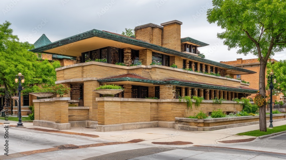 Fototapeta premium A beautiful, historical home