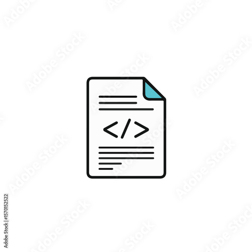 Code document icon.